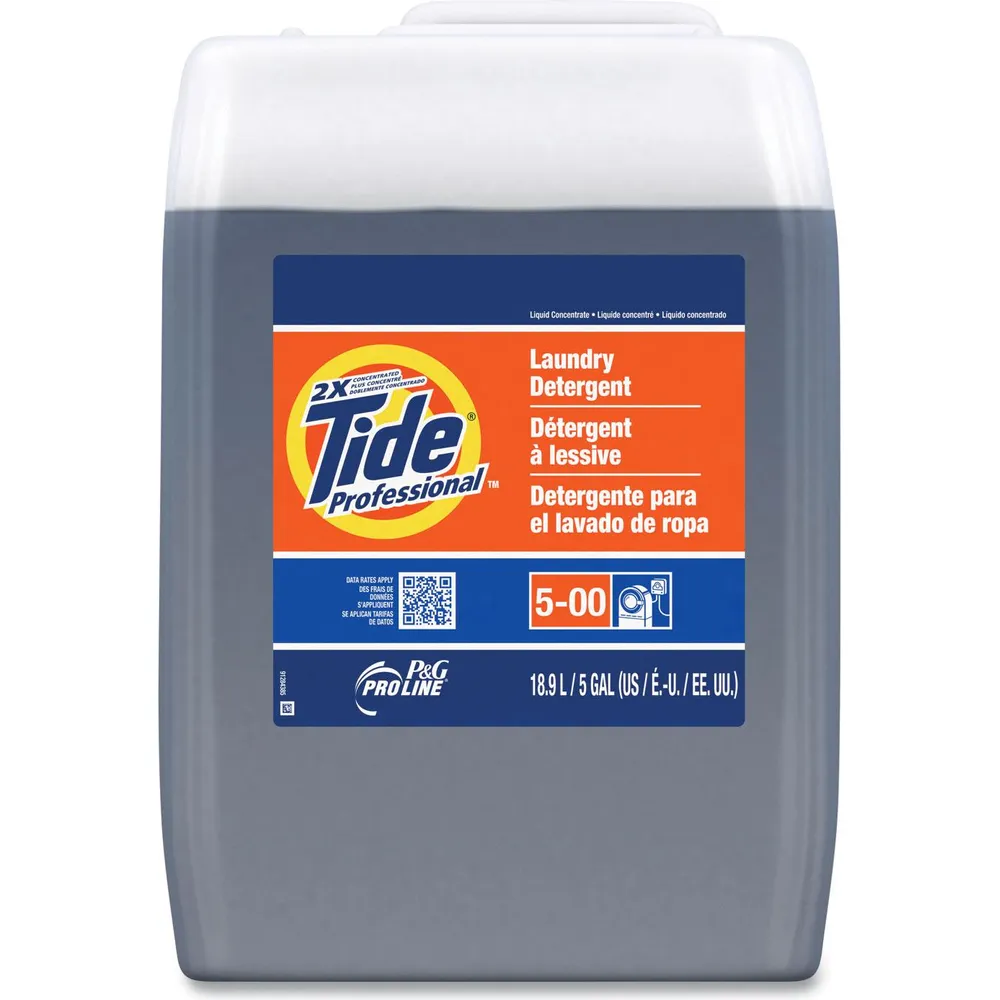 Tide Professional Pro 2X Liquid Laundry Detergent – Original Scent, 5 Gallon