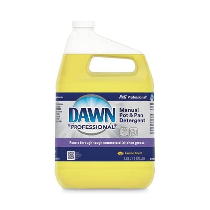 Dawn Professional Pot And Pan Detergent Lemon Scent 1 Gallon