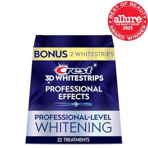 Crest 3D Whitestrips Professional Effects Teeth Whitening Kit, 22 Treatments