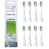 Philips Sonicare Toothbrush Heads, Optimal White, W2 HX6068/12   Pack of 8, White