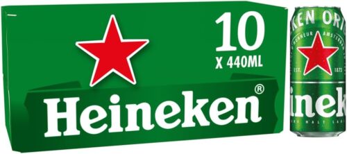 Heineken Lager, 10 x 440ml