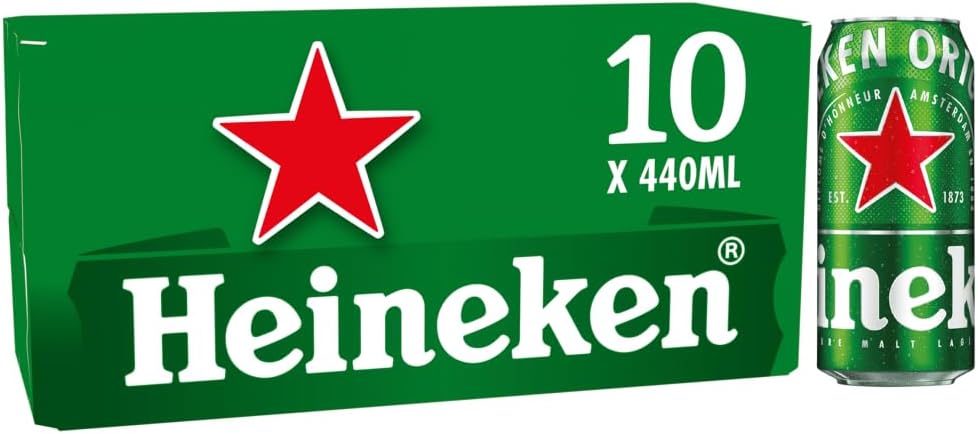 Heineken Lager, 10 x 440ml
