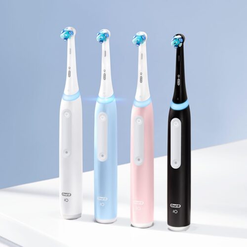 Alternative view of Oral-B iO Electric Toothbrush, Series 3  Azalea Pink