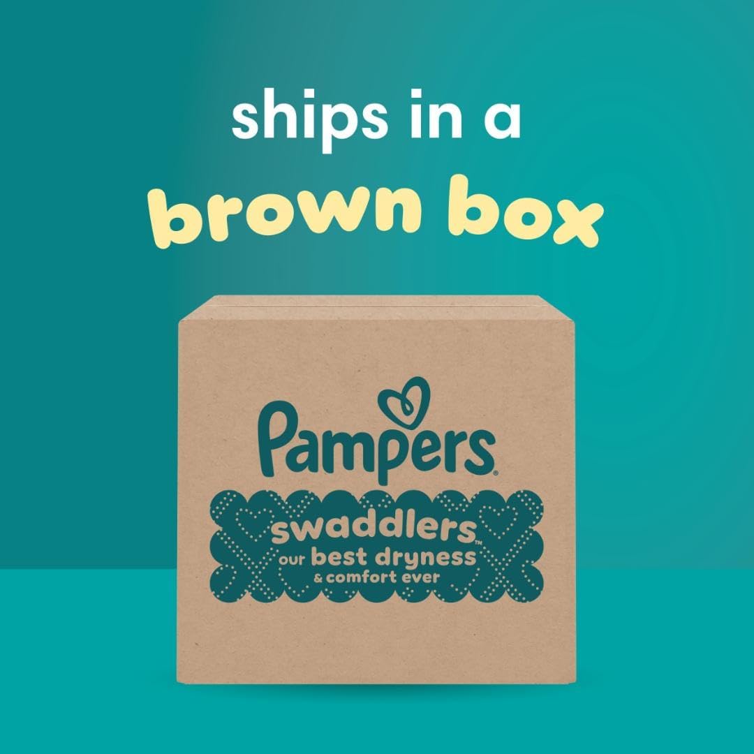Pampers Swaddlers Diapers, Size 4 (15-34 lbs), 150 Count - Image 3