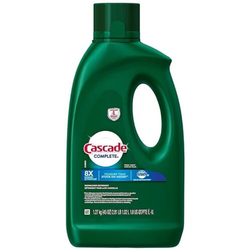 Cascade Complete Gel Dishwasher Detergent Fresh Scent, 45 Oz
