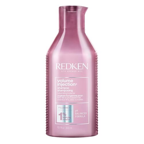Redken Volume Injection Shampoo Lightweight Volume Shampoo For Fine Hair Adds Volume 10.1 Fl Oz
