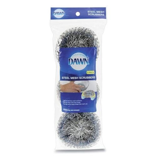 Dawn Kitchen Steel Mesh Scrubber pack of 3