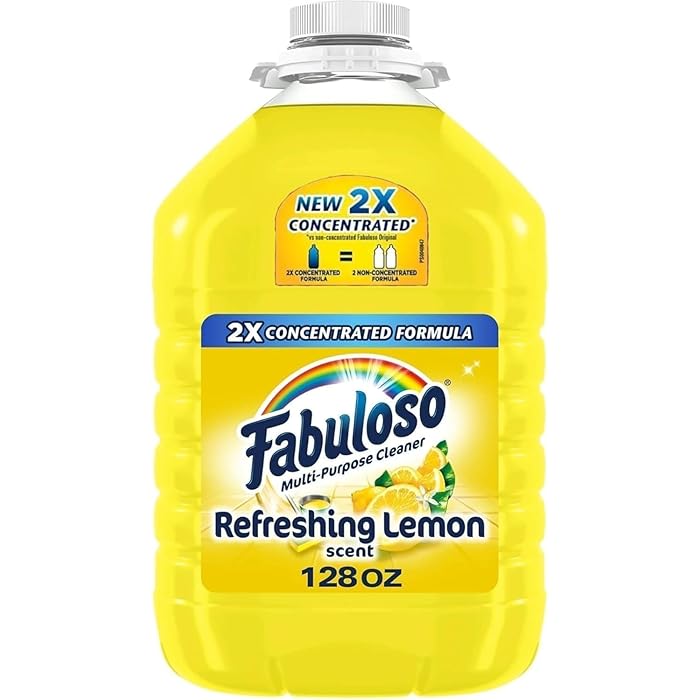 Fabuloso All Purpose Cleaner Floor Cleaner, Makes 64 Gallons Per Bottle - 128oz