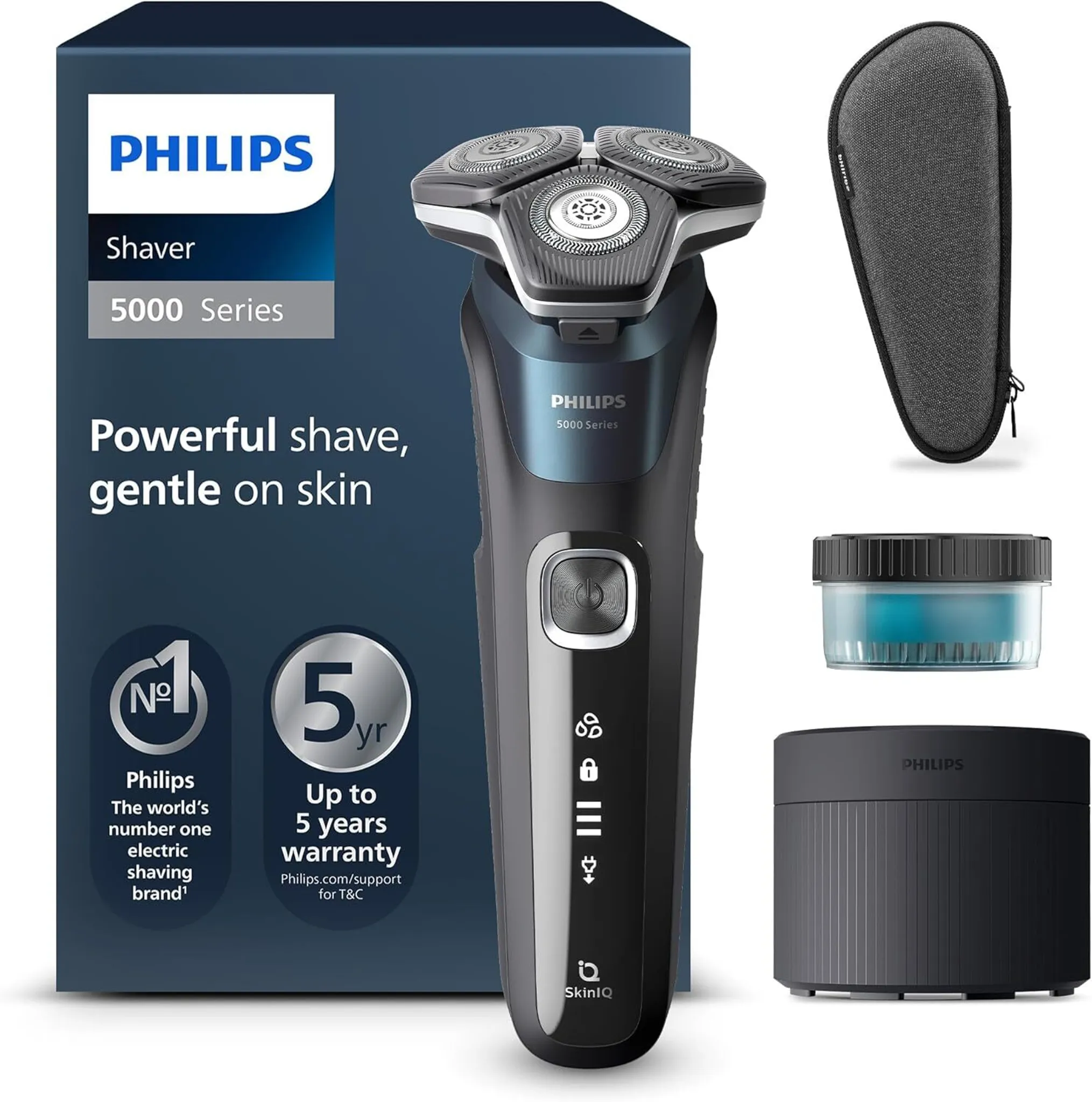 Philips Shaver Series 5000 S5889/50 Electric Wet and Dry Shaver