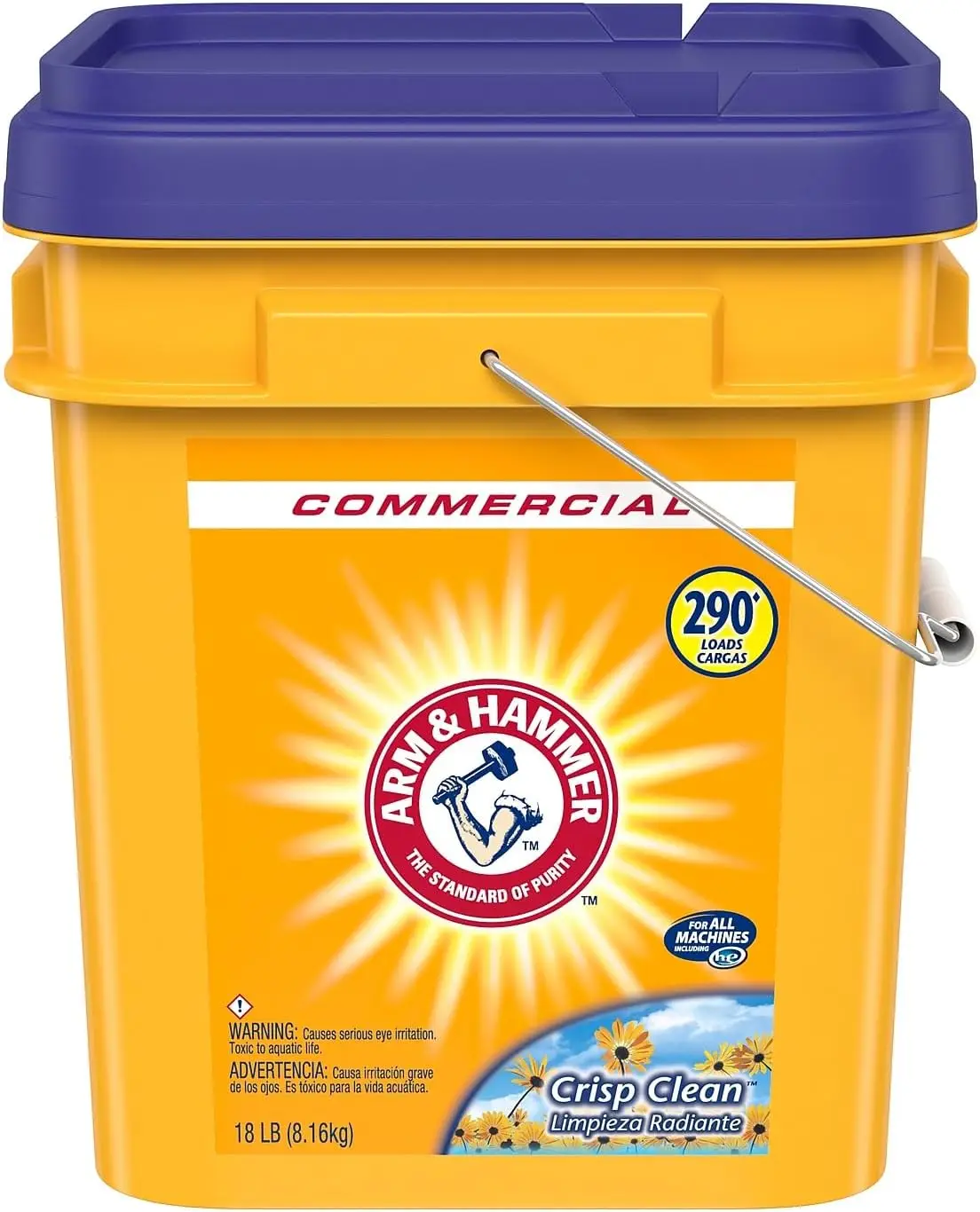 Arm & Hammer Powder Laundry Detergent – Crisp Clean, 18 lb
