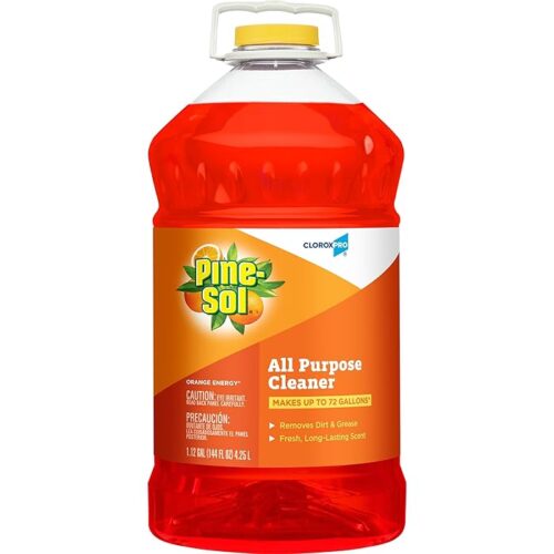 CloroxPro Pine-Sol All Purpose Cleaner  Orange Energy, 144 Ounces 144 Ounces