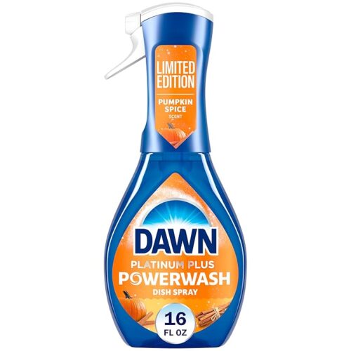 Dawn Powerwash Spray, Dish Soap, Dishwashing Liquid, Pumpkin Spice, 1 Starter Kit, 16 Fl Oz