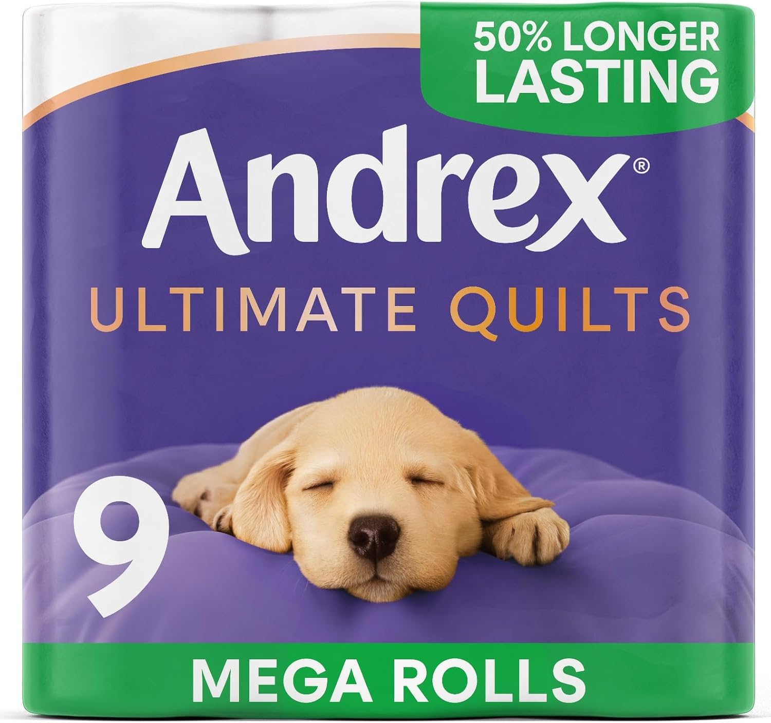 Andrex Ultimate Quilts 9 Mega Toilet Rolls