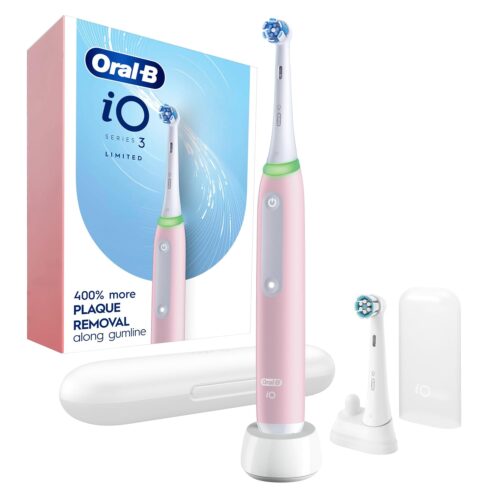 Oral-B iO Electric Toothbrush, Series 3 Azalea Pink