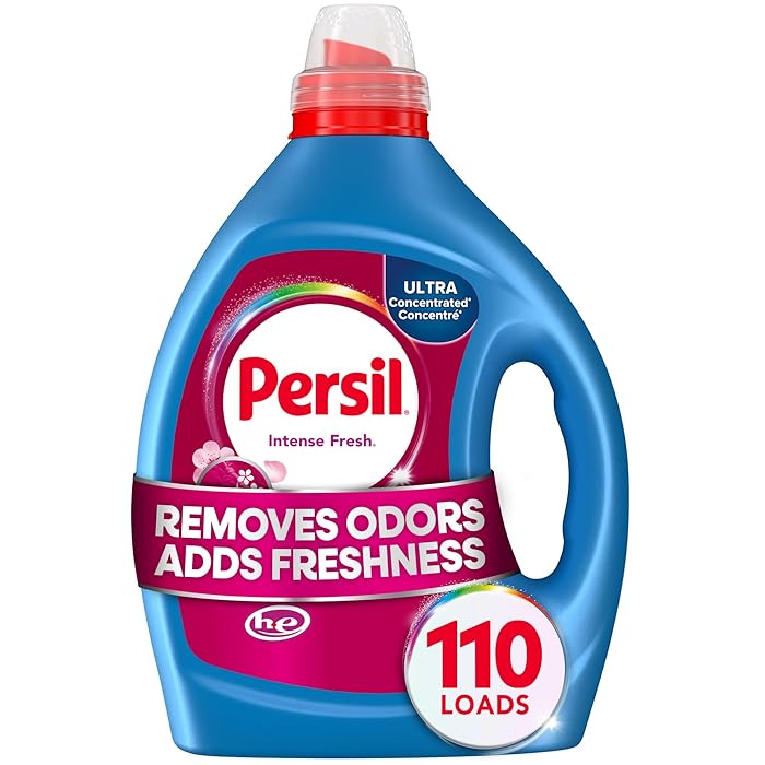 Persil Intense Fresh Everyday Clean,Deep Stain Removal, 82.5 Fl Oz, 110 Loads