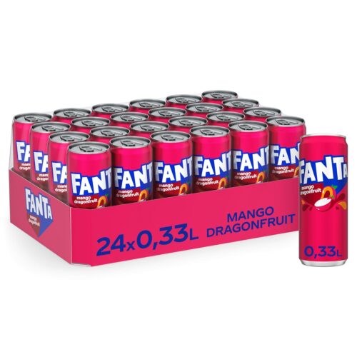 Fanta Mango & Dragonfruit (24 x 330 ml)