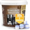 Coffeeano 80 x 2-Phase Cleaning Tablets for Jura Fully Automatic Coffee Machines