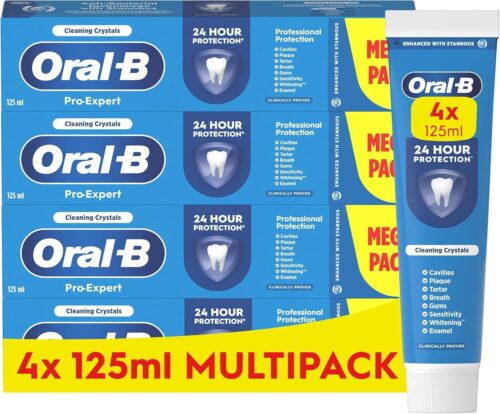 Oral-B Pro-Expert Professional Protection Toothpaste 4 x 125 ml Multipack