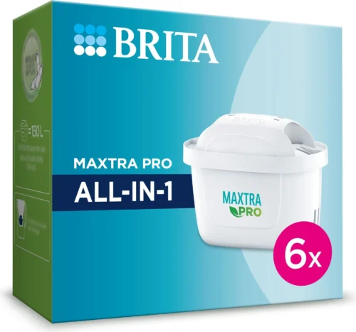 Brita Water Filter Cartridge  Maxtra Pro ALL-IN-1 pack of 6