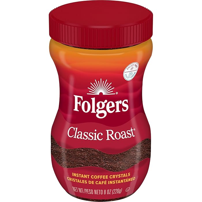 Folgers Classic Roast Instant Coffee 8 Ounces