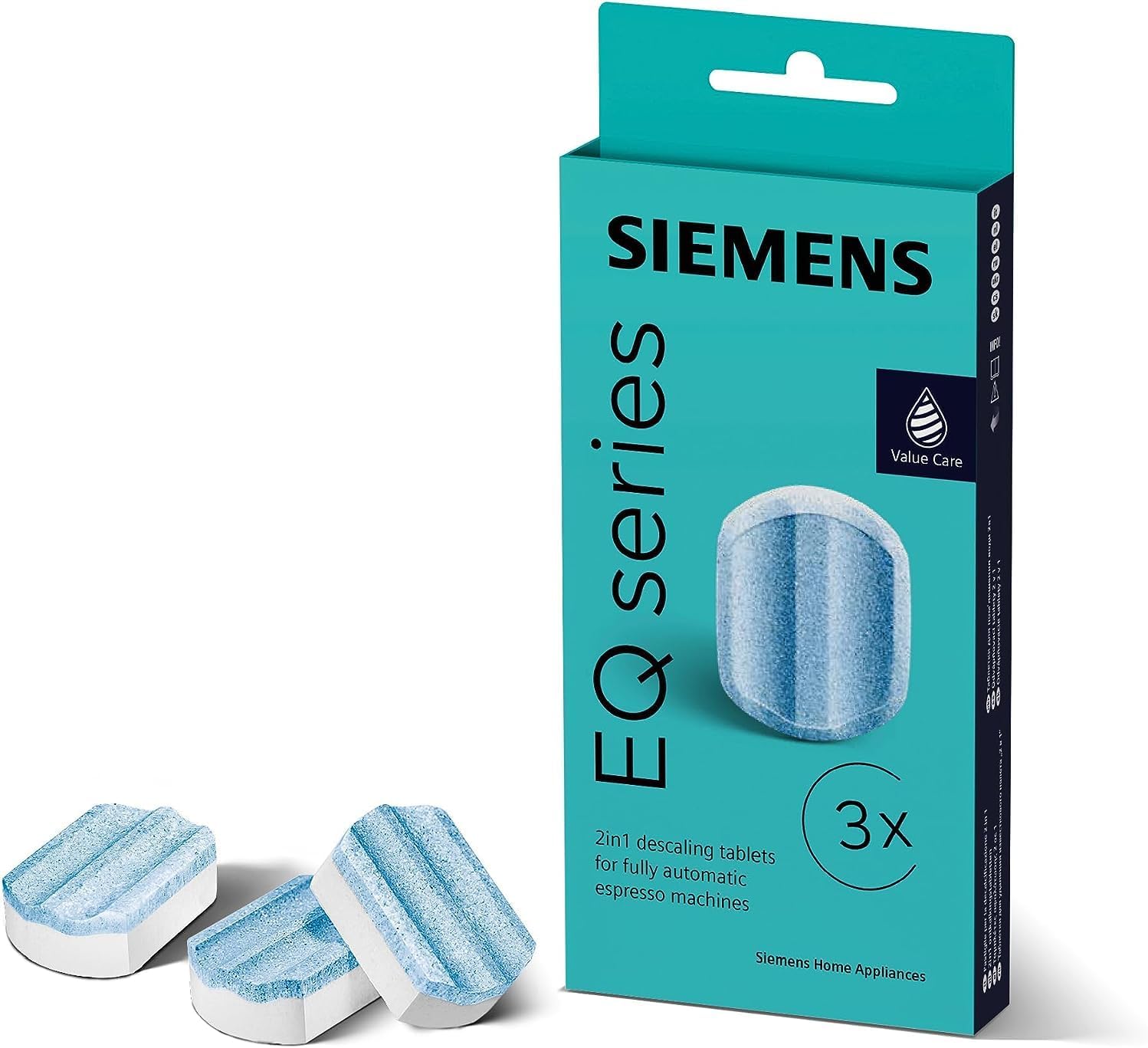 Siemens Descaling Tablets, Improved formula TZ80002A