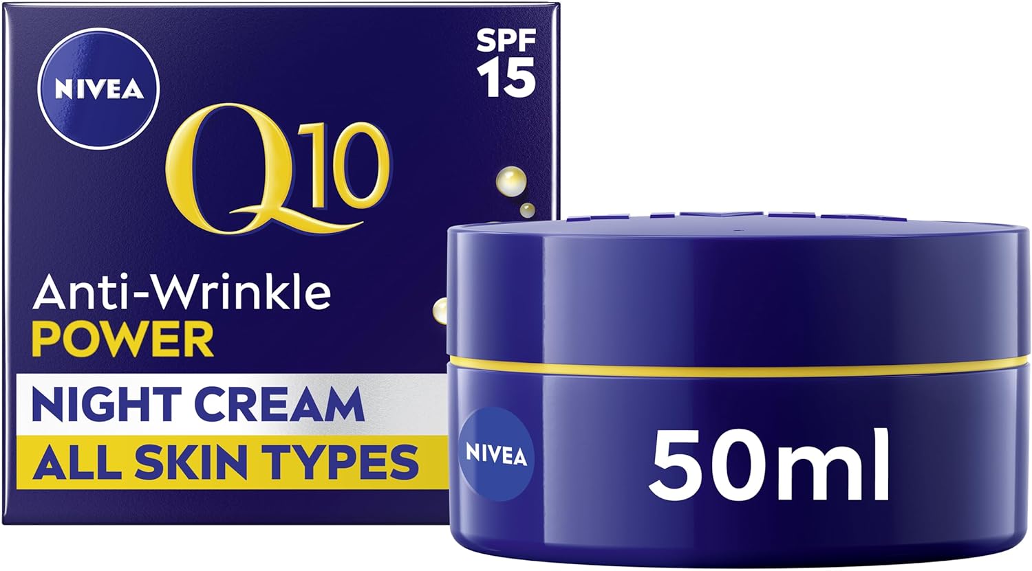 NIVEA Q10 Anti-Wrinkle Power Firming Night Cream (50ml)