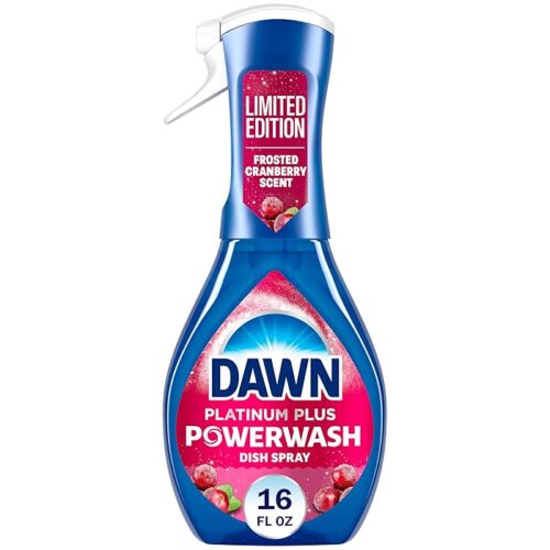 Dawn Powerwash Spray, Dish Soap,  Frosted Cranberry, 1 Starter Kit, 16 Fl Oz