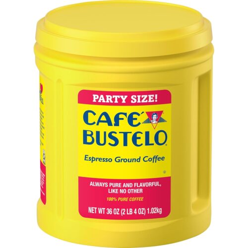Café Bustelo Coffee Espresso Extra Fine Ground Coffee, 36 Ounces