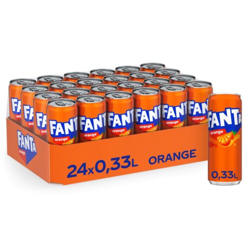 Fanta  Orange flavor  (24 x 330 ml)