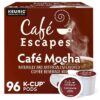 Cafe Escapes Cafe Mocha Keurig Single-Serve K-Cup Pods 96 Count