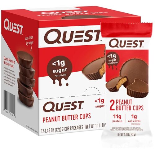 Quest Nutrition Peanut Butter Cups Keto Friendly, 12 Count