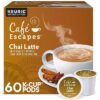 Cafe Escapes Chai Latte Single-Serve K-Cup Pods, 60 Count