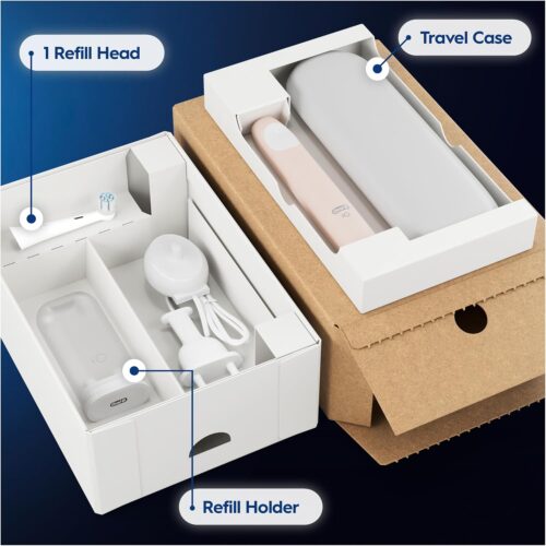 Alternative view of Oral-B iO2 Electric Toothbrush Calm Pink