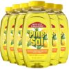 Pine-Sol Multi Surface Cleaner, 6 Pack Lemon Fresh Scent, 10.75 Oz