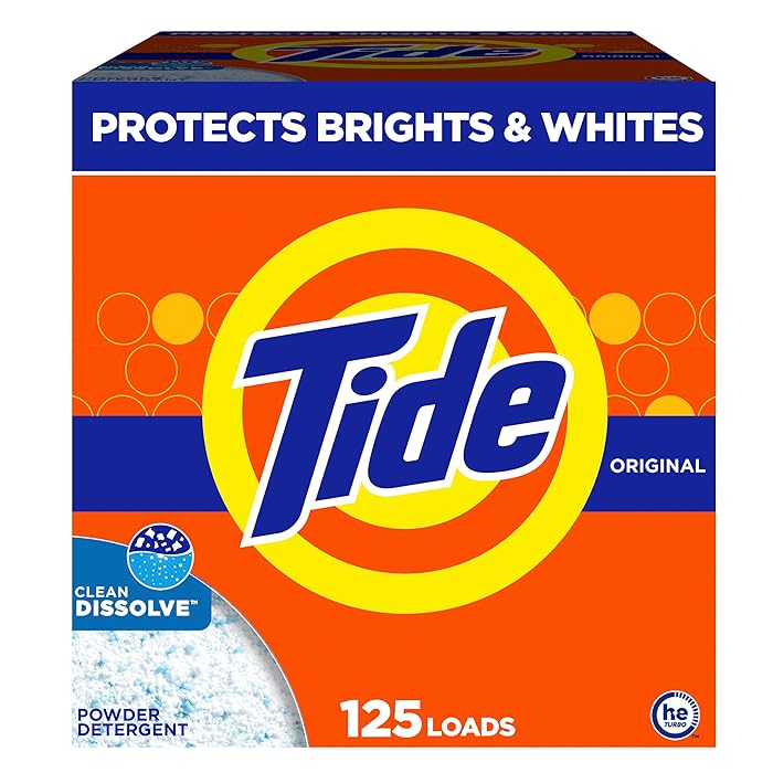 Tide Powder Laundry Detergent Original Scent, 113 Loads, 143 Oz