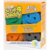 Scrub Daddy 8 Sponge Set, Colors, Scratch-Free Sponges  Multi-use Functional Ergonomic, 8ct