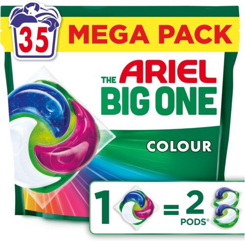 Ariel The Big One PODS Laundry Capsules, 35 Washes, Colour