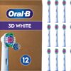 Oral-B Pro 3D White Toothbrush Head Pack of 12