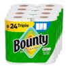 Bounty Select-A-Size Paper Towels, White, 8 Triple Rolls 24 Regular Rolls