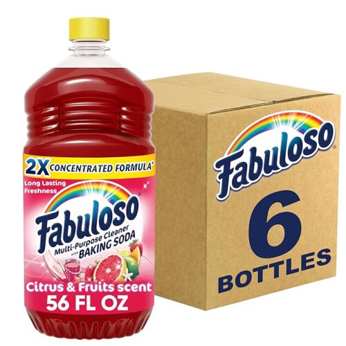 Fabuloso Multi-Use Cleaner, Citrus Scent, 56 oz Bottle, 6/Carton (CPC153091)