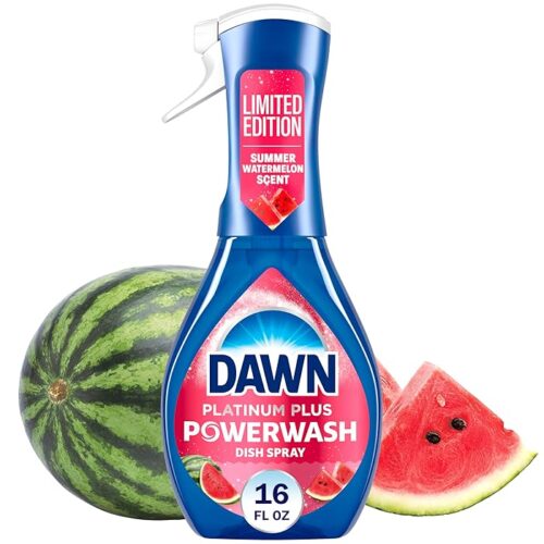 Dawn Powerwash Spray, Dish Soap,Summer Watermelon,  16 Fl Oz