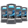 Dove Men+Care Deodorant Stick 4 Count Stain Defense Clean For Men  2.7 Oz