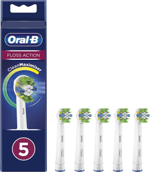 Oral-B FlossAction  CleanMaximiser Technology Pack of 5, White