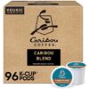 Caribou Coffee Caribou Blend Keurig Single-Serve K-Cup Pod Medium Roast Coffee, 96 Count