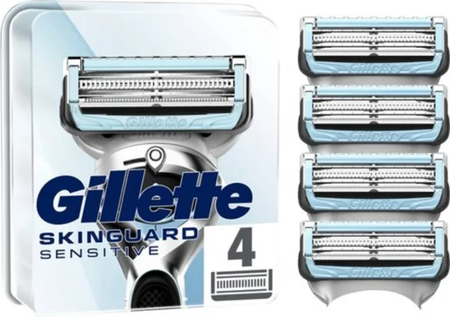 Gillette SkinGuard Sensitive Razor Blades, 4-pack