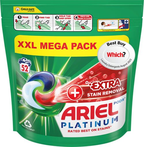Ariel Ariel All-in-One Platinum Pods 52 Washes