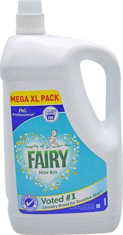 Fairy Non-Bio Laundry Detergent for Sensitive Skin 5 Litre (100 Washes)