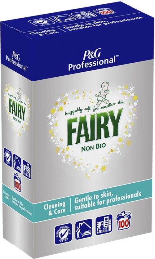 Fairy Non Bio Washing Powder Laundry Detergent 6 Kg, 100 Washes