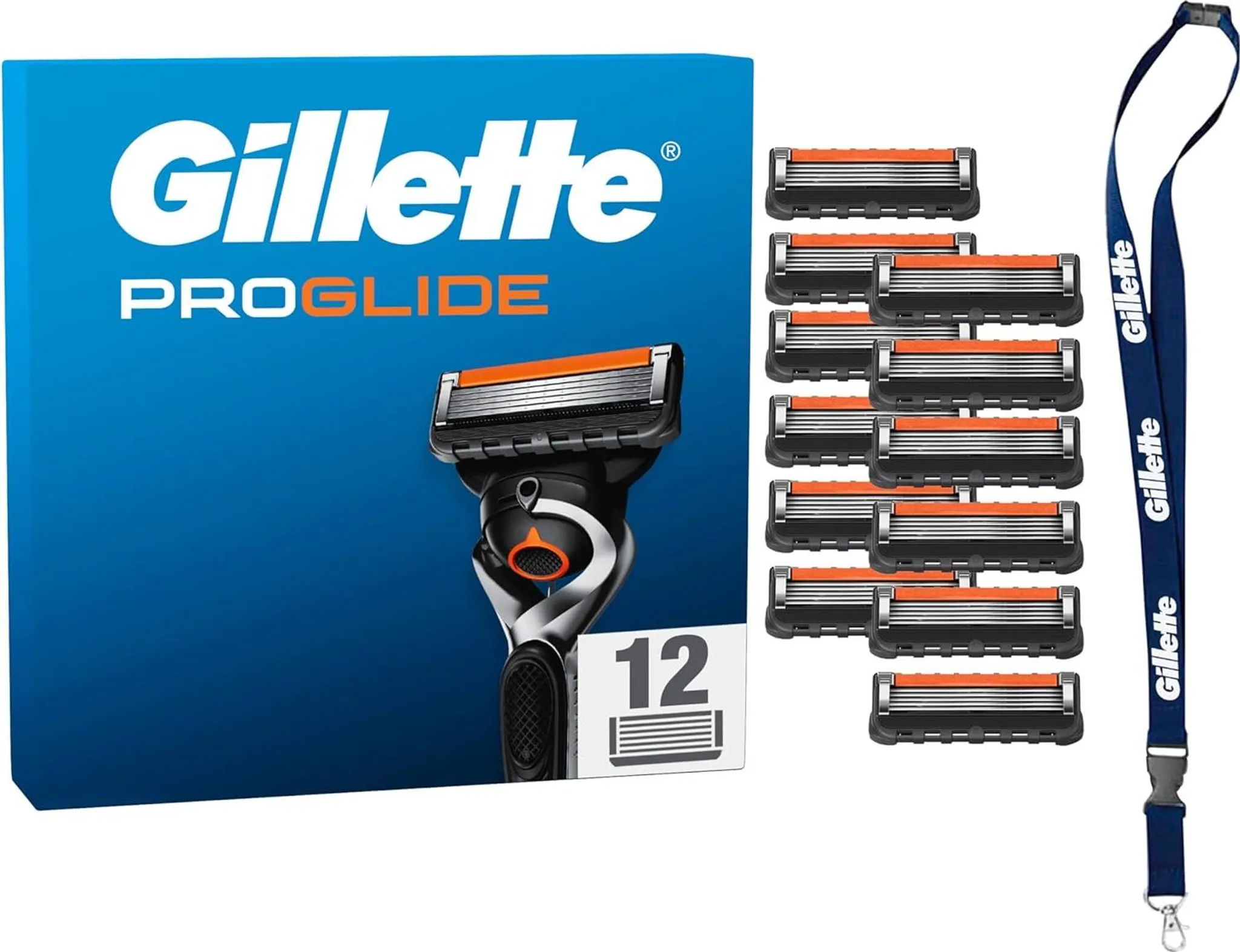 Gillette Fusion5 Proglide 12 Replacement Blades