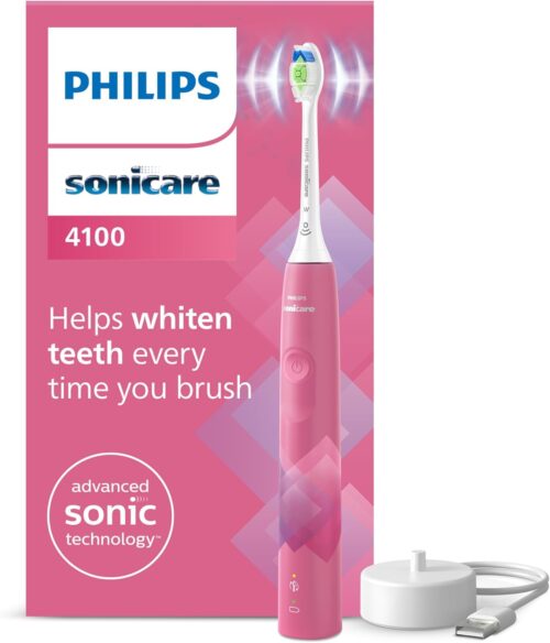 Philips Sonicare 4100 Electric Toothbrush  HX3689/41 Pink